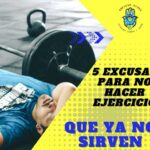 5 excusas para no hacer ejercicio, que ya no sirven